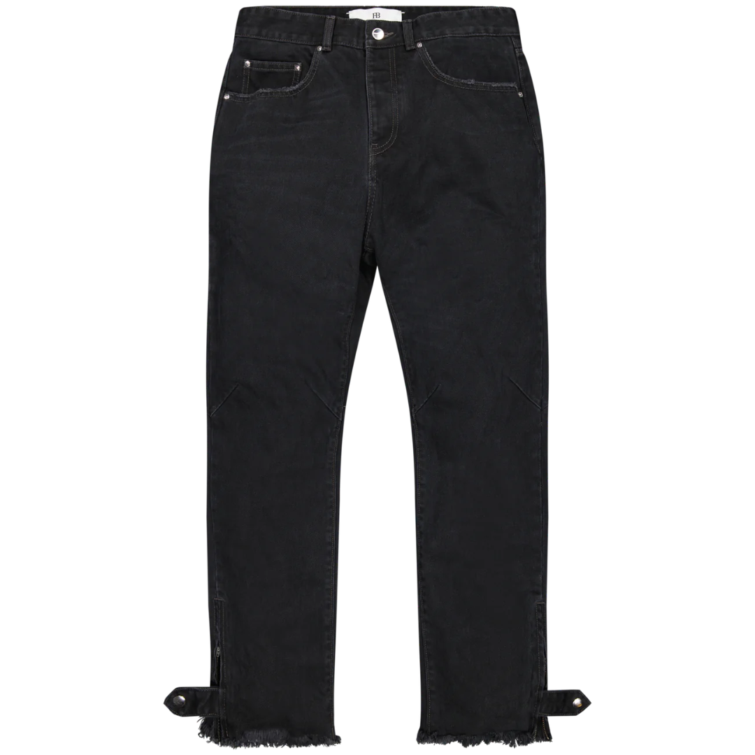 FB - Straight - Black Denim