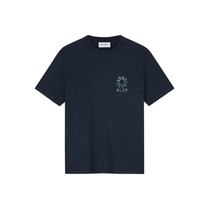 Gradient Sun Tee - Washed Navy