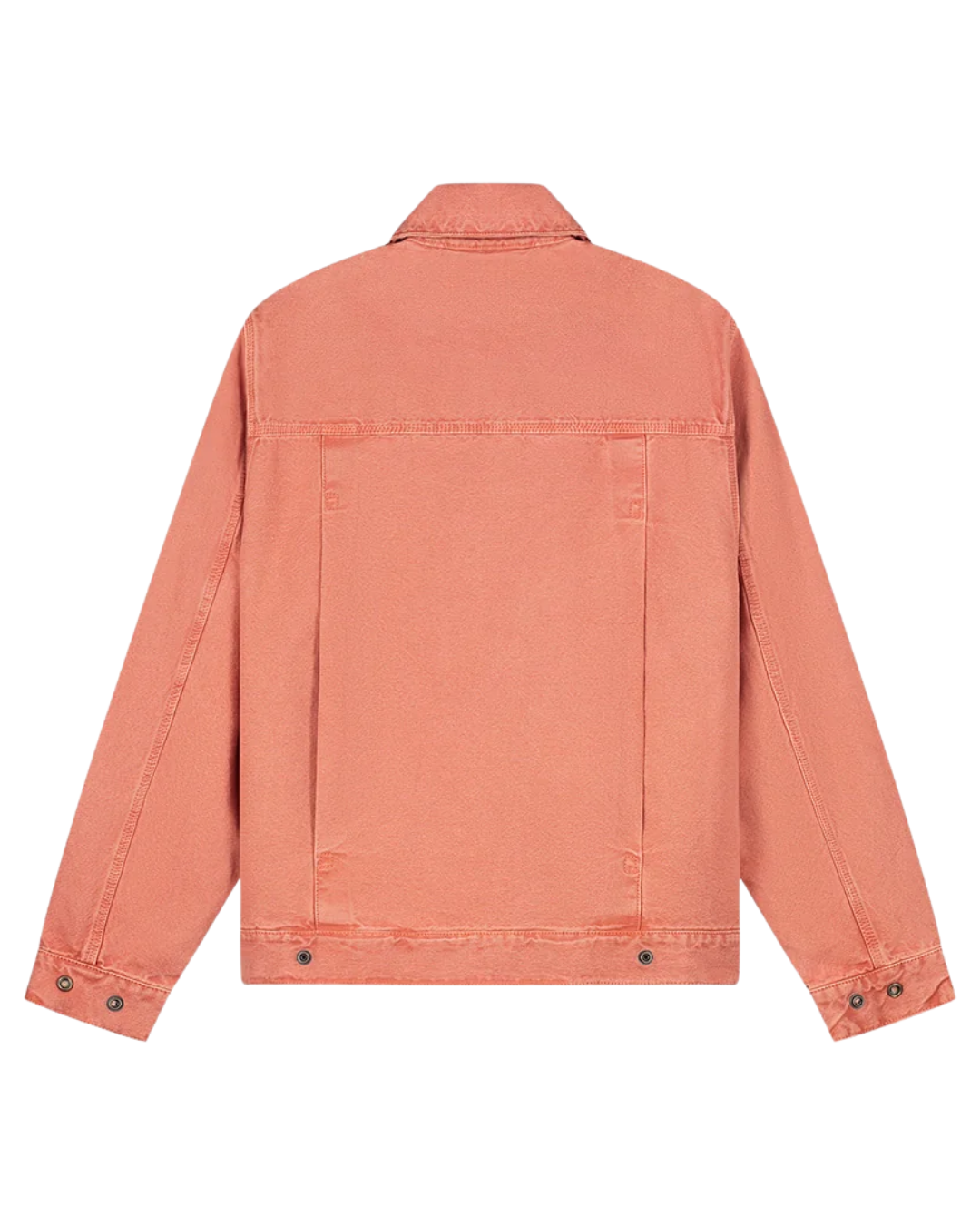 Washed Canvas Jacket - Burnt Coral