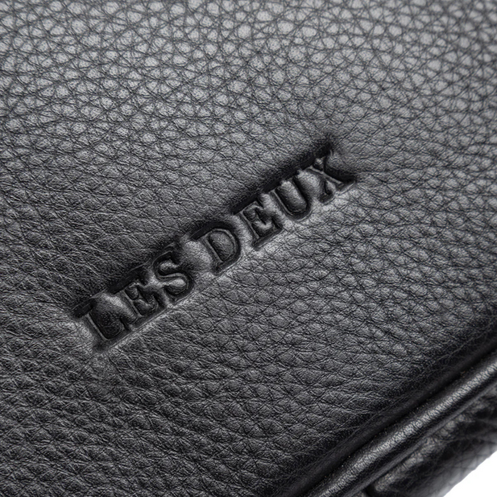 Leather Laptop Sleeve - Black