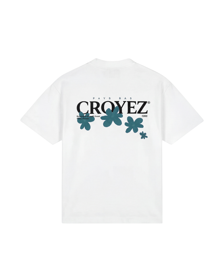 Botanique T-Shirt - White/Dark Teal