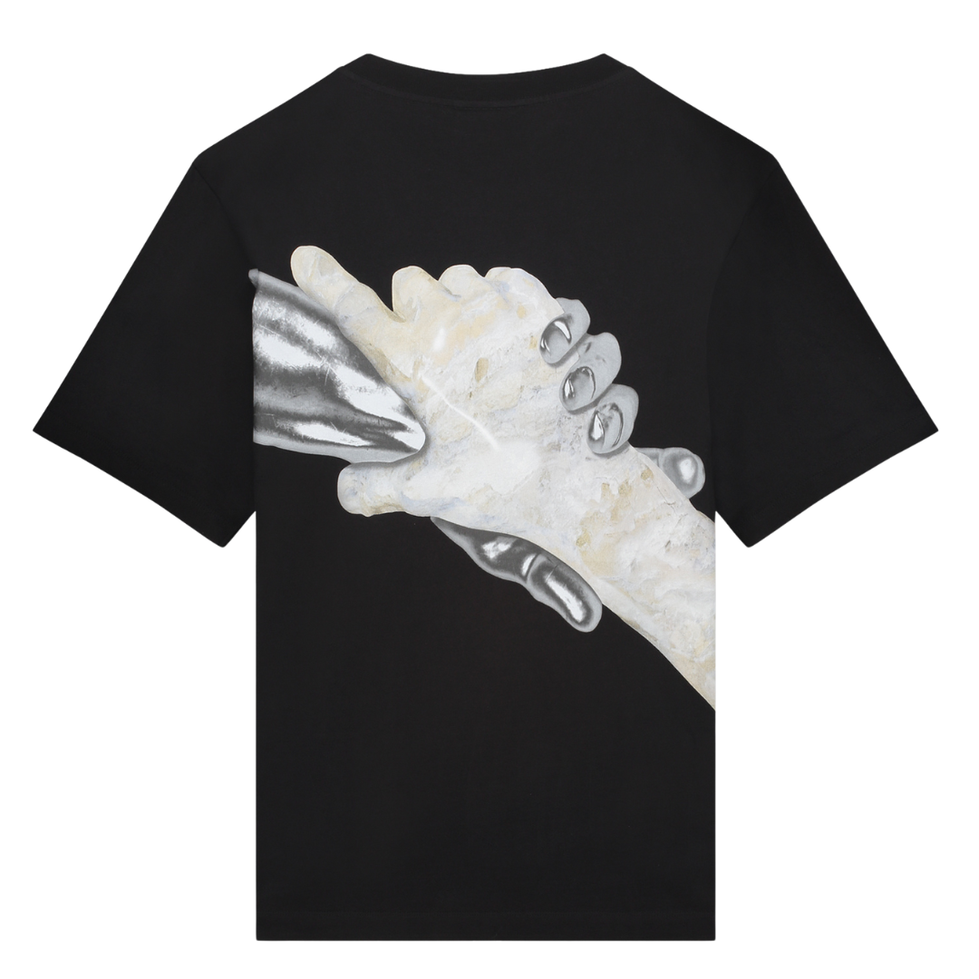 Handshake Elemants T-shirts - Black