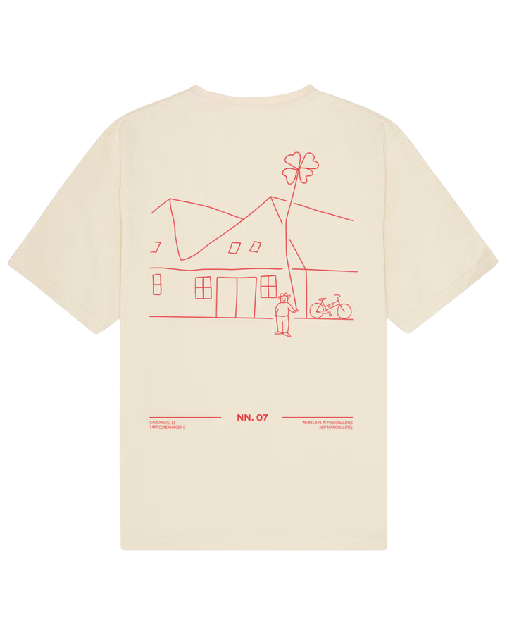 Jett SS Print - Ivory