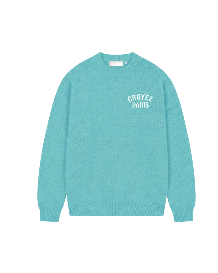 Paris Knit Swater - Tiffany Blue