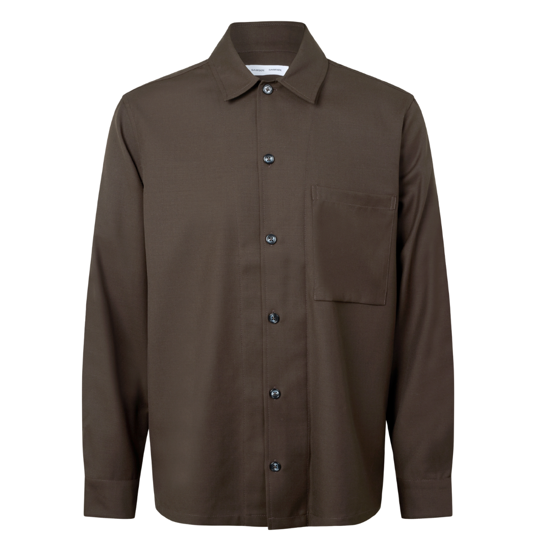 Sadamon Go Overshirt - Turkish Coffee