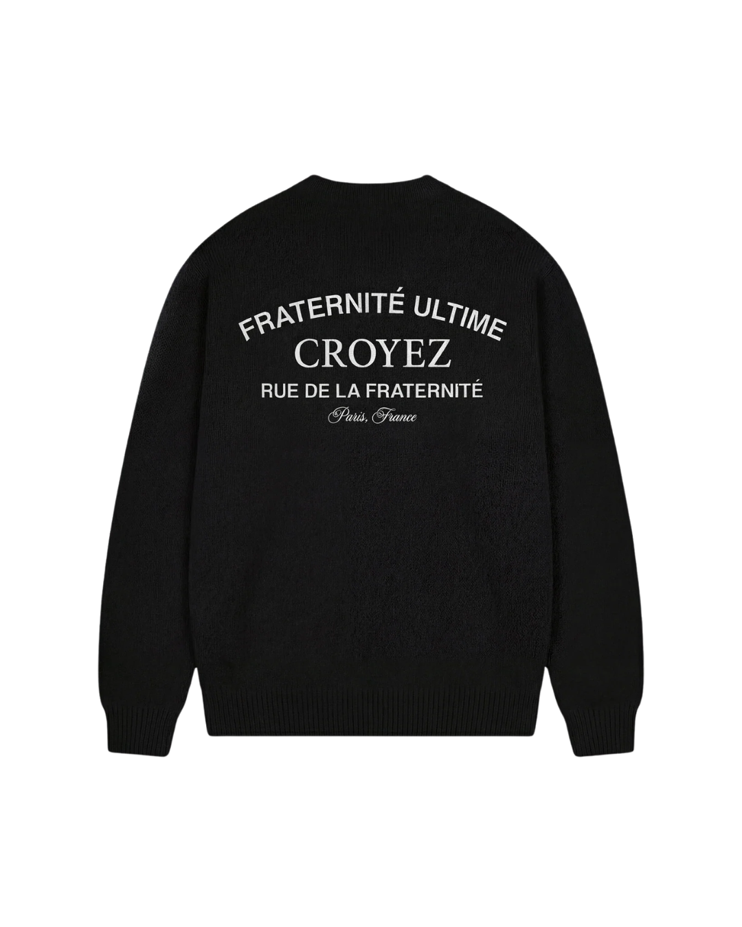 Original Fraternite Knit Sweater - Black