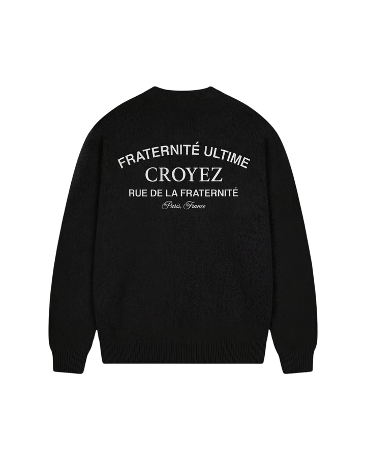 Original Fraternite Knit Sweater - Black