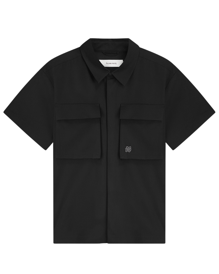 Resort Shirt Drapy - Black