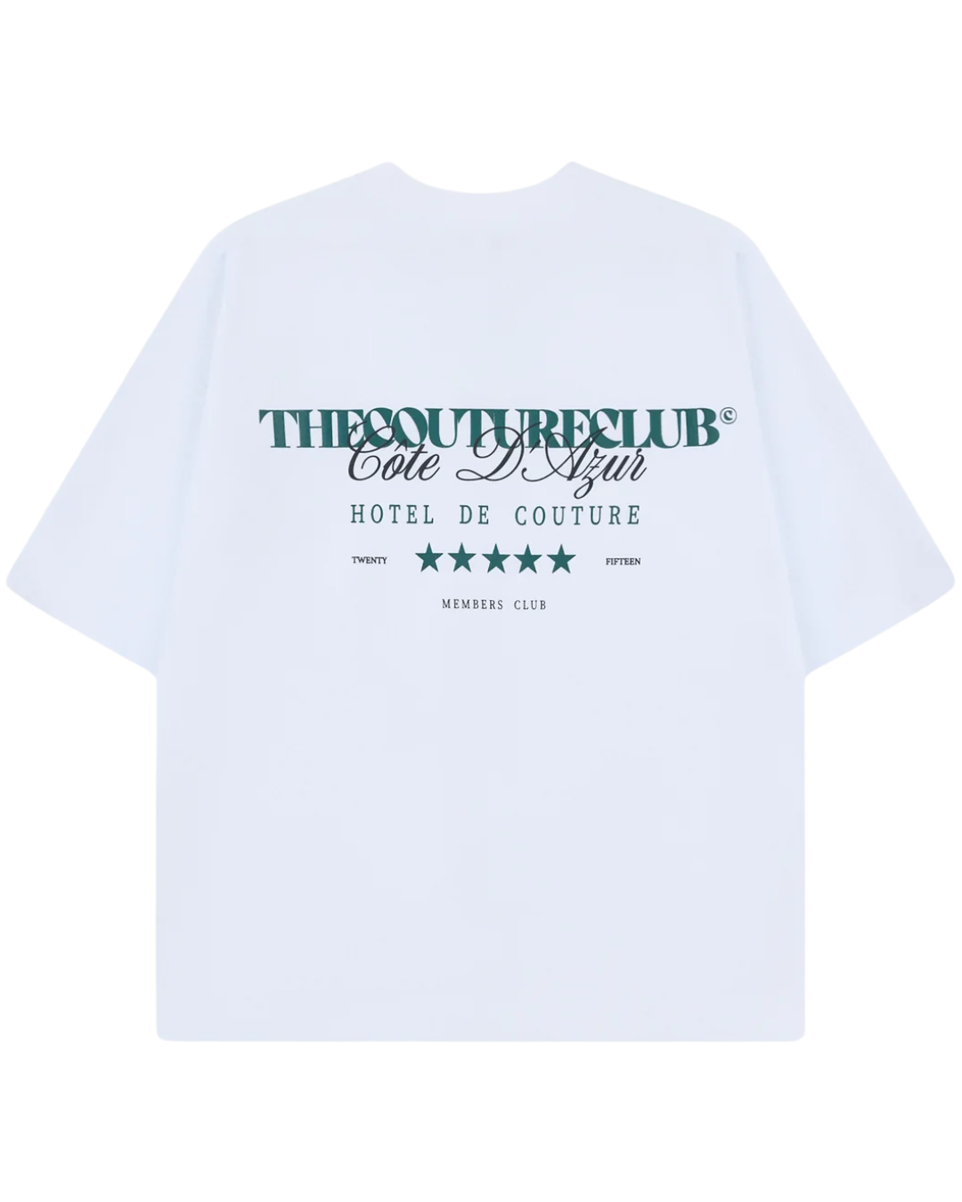 Hotel De Couture T-Shirt - White Green