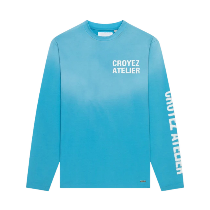 Sprayed Atelier Longsleeve - Blue