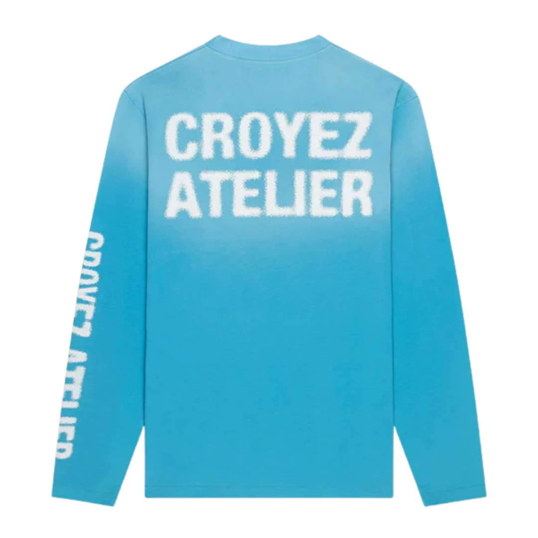 Sprayed Atelier Longsleeve - Blue