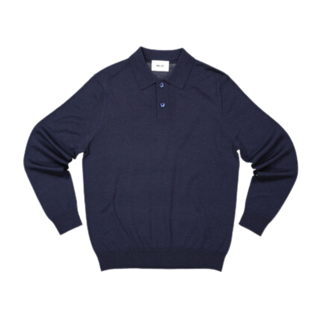 Sergio Button Polo - Blue