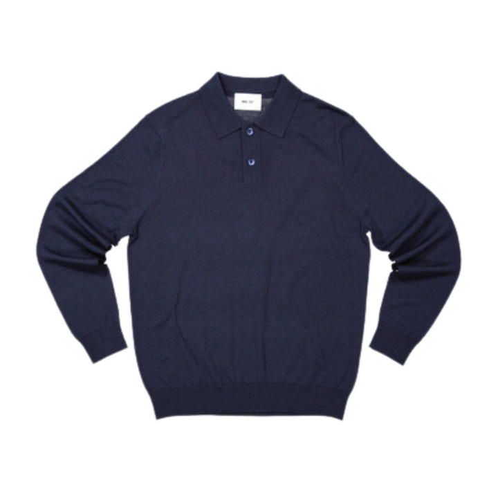 Sergio Button Polo - Blue