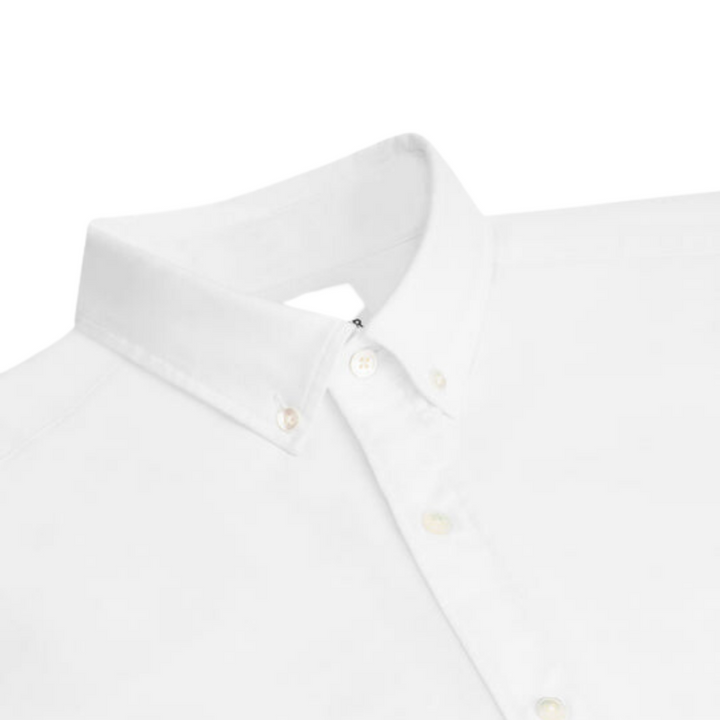 Organic Cotton Oxford Shirt - White