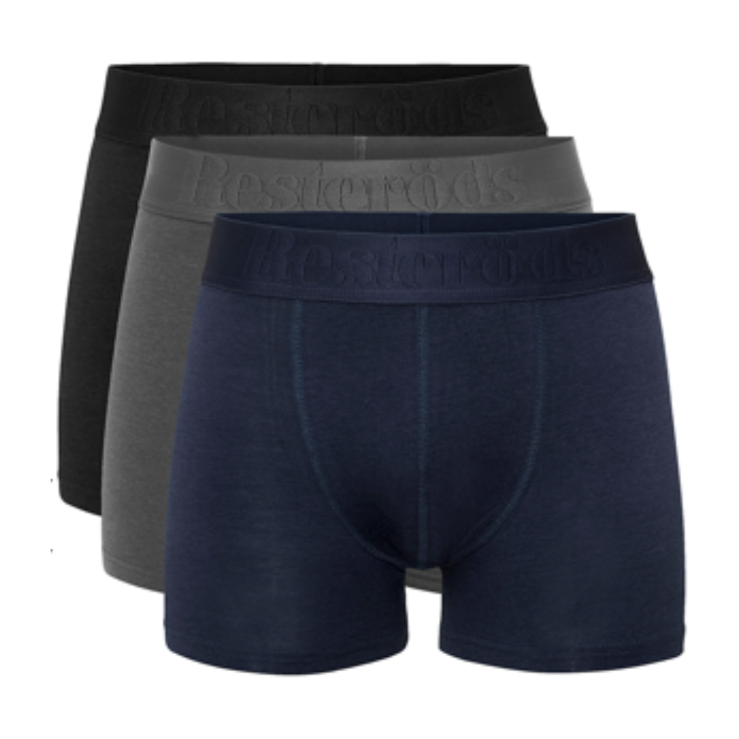 Bambu 3-pack - Blue/Grey/Black