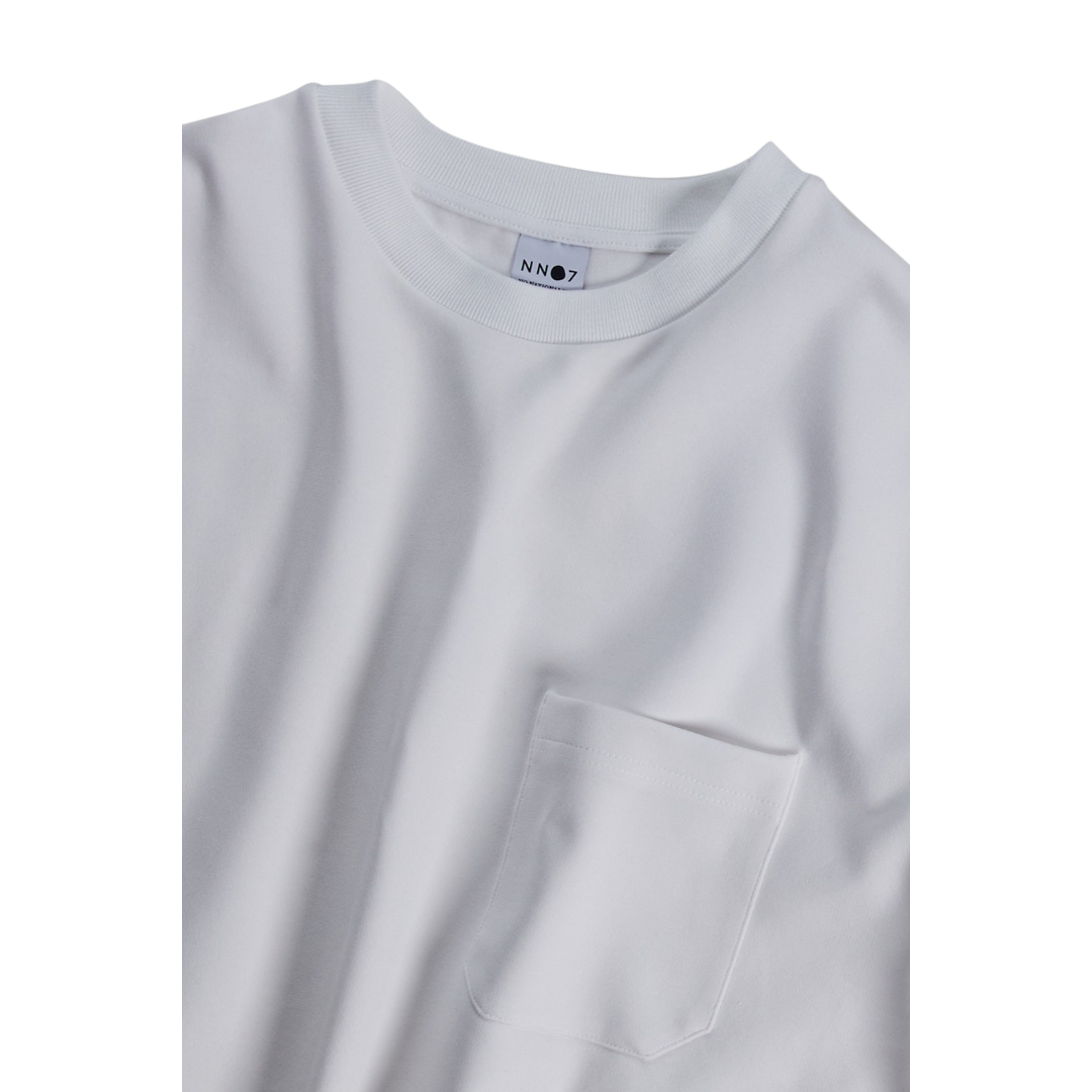 Nat Pocket Tee - White