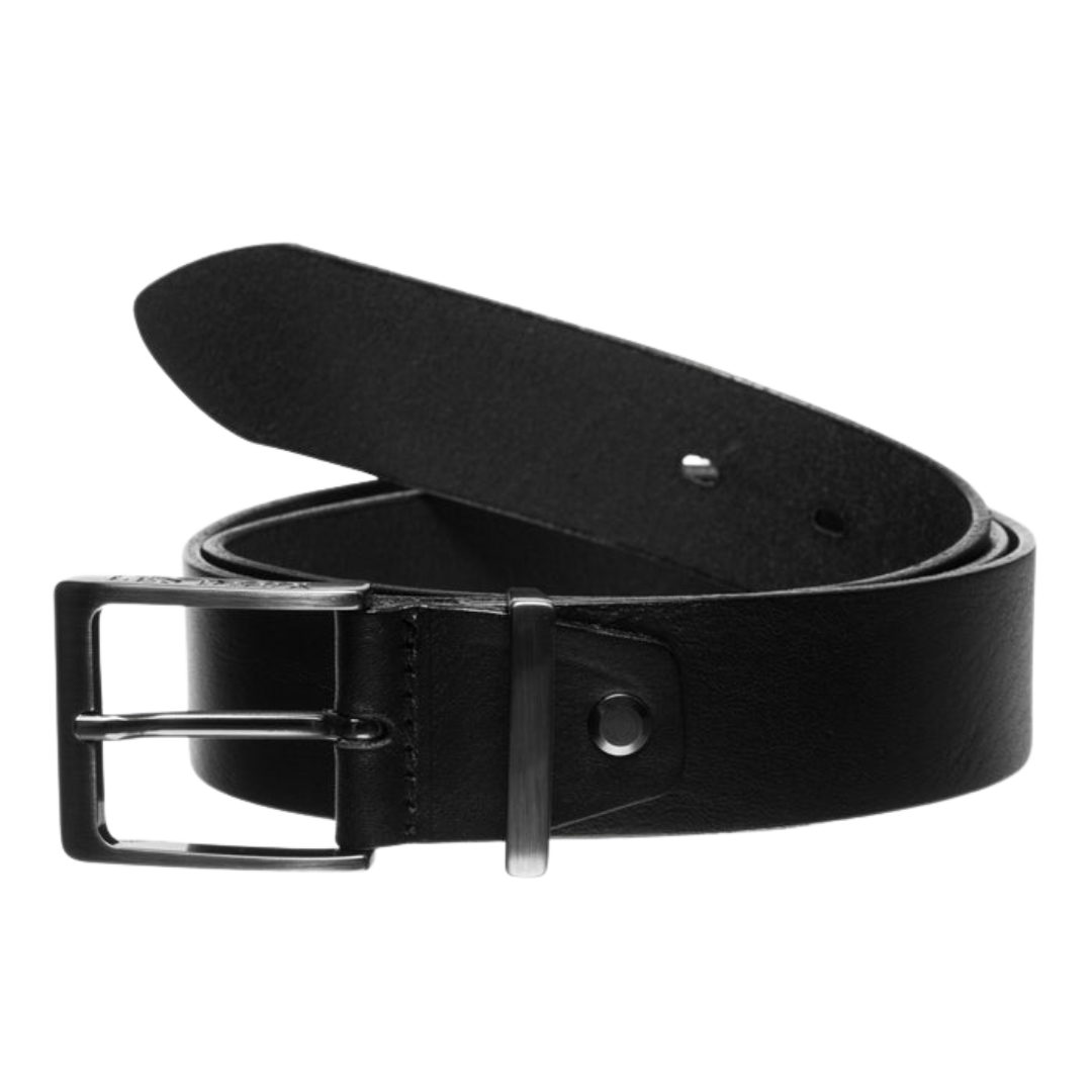 Walker Leather Belt - Black