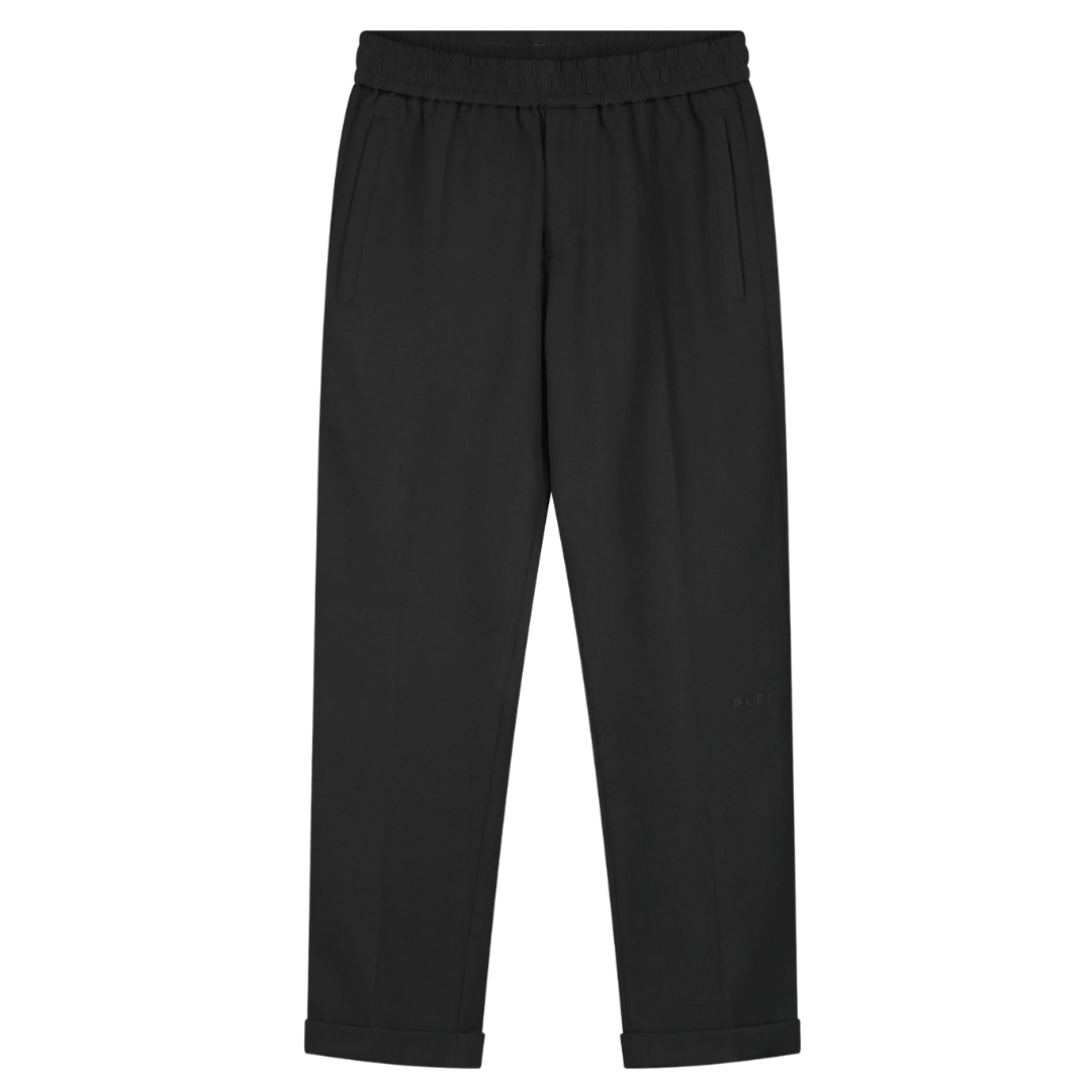 Slim Elasticated Trousers - Grey
